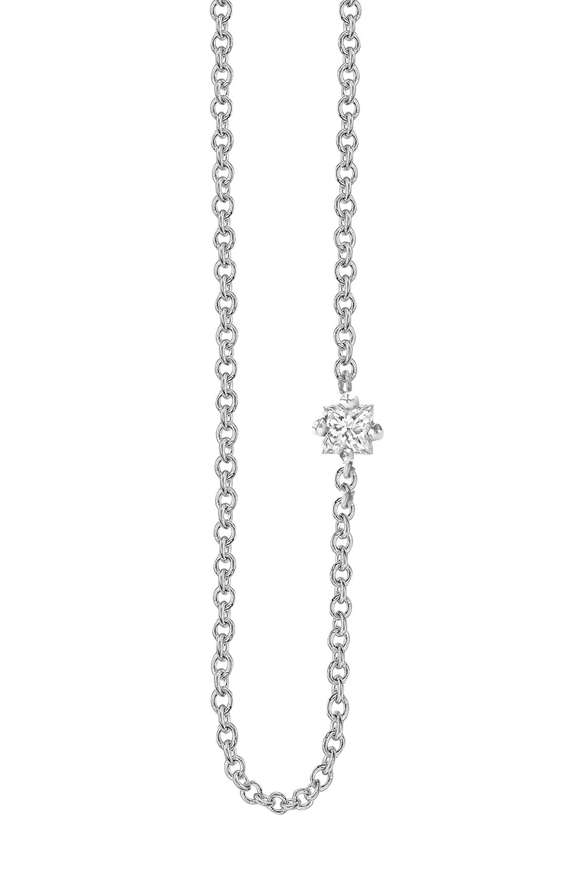 WHITE SAPPHIRE FLOATING NECKLACE BY SLOAN - Velvet Staging 2.0