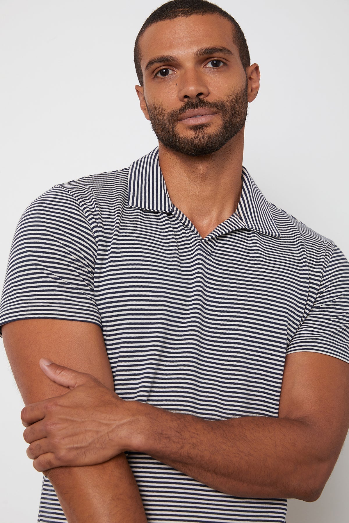 WILLIAM STRIPED POLO - Velvet Staging 2.0