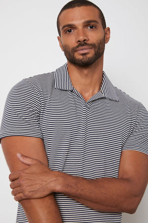 WILLIAM STRIPED POLO - Velvet Staging 2.0