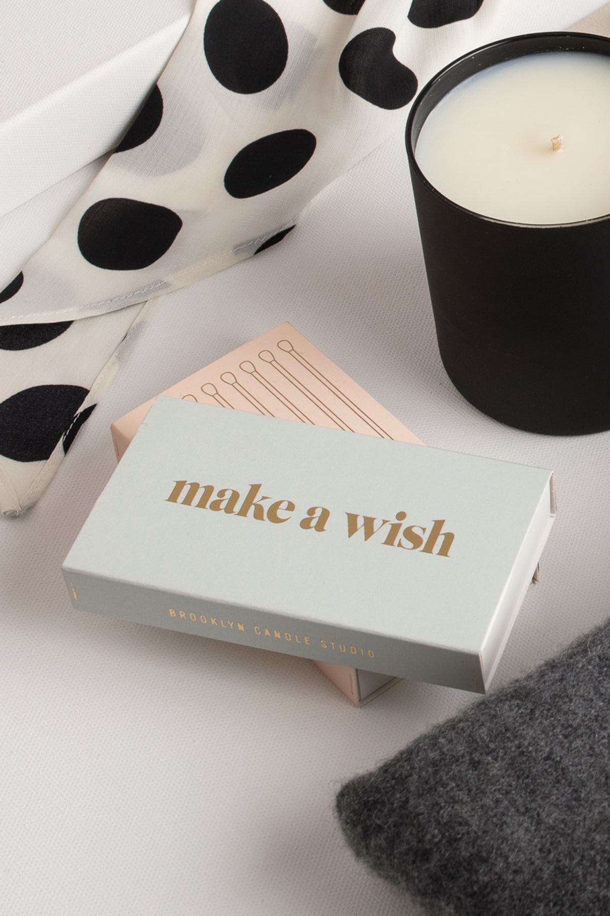 XL STATEMENT MATCHES BY BROOKLYN CANDLE STUDIO - Velvet Staging 2.0