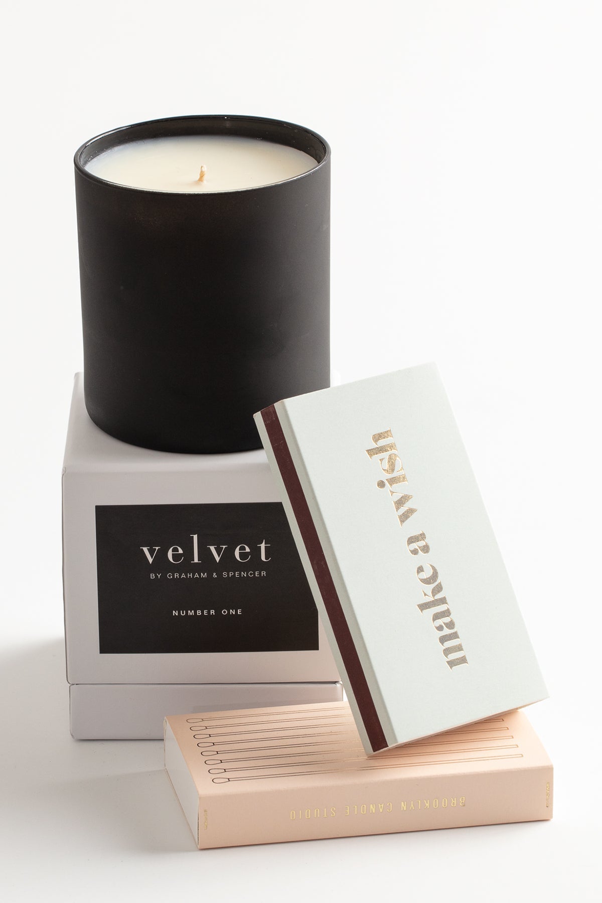 XL STATEMENT MATCHES BY BROOKLYN CANDLE STUDIO - Velvet Staging 2.0-26916401381572