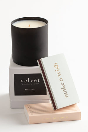 XL STATEMENT MATCHES BY BROOKLYN CANDLE STUDIO - Velvet Staging 2.0