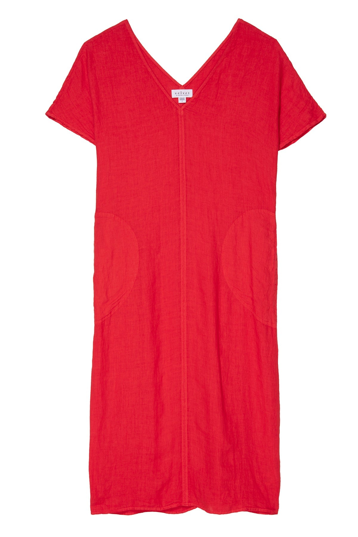 YANA LINEN CAFTAN DRESS - Velvet Staging 2.0