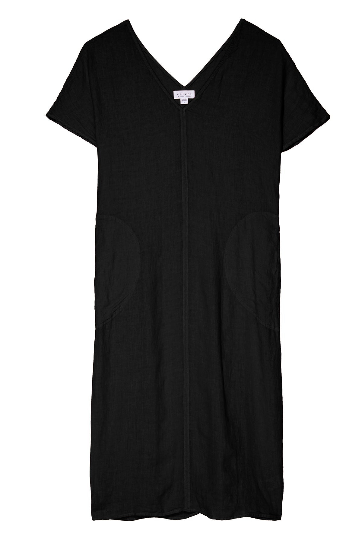YANA LINEN CAFTAN DRESS - Velvet Staging 2.0
