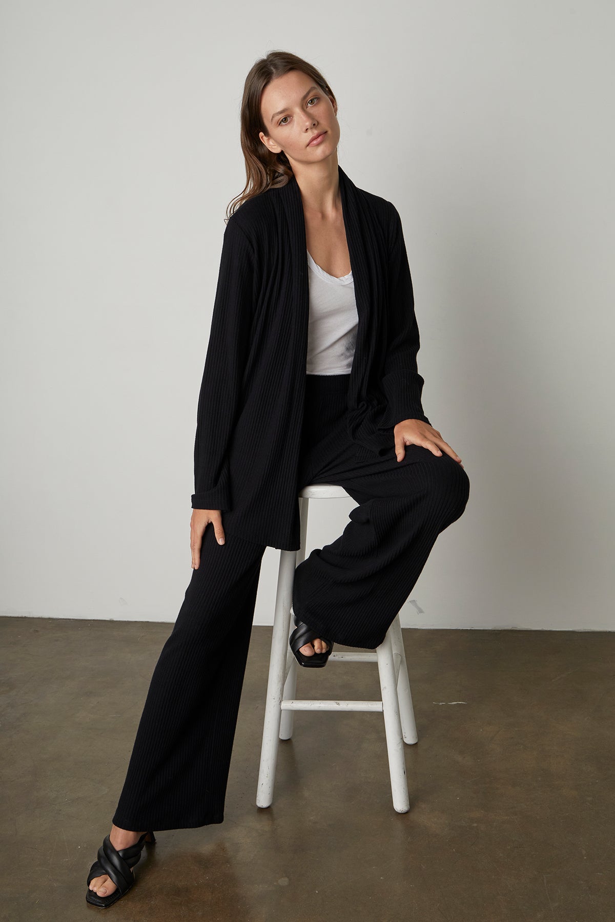 YASMIN OPEN FRONT CARDIGAN - Velvet Staging 2.0