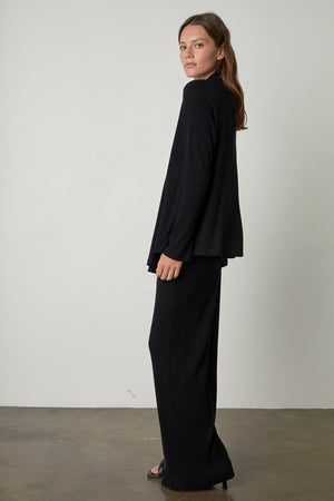 YASMIN OPEN FRONT CARDIGAN - Velvet Staging 2.0