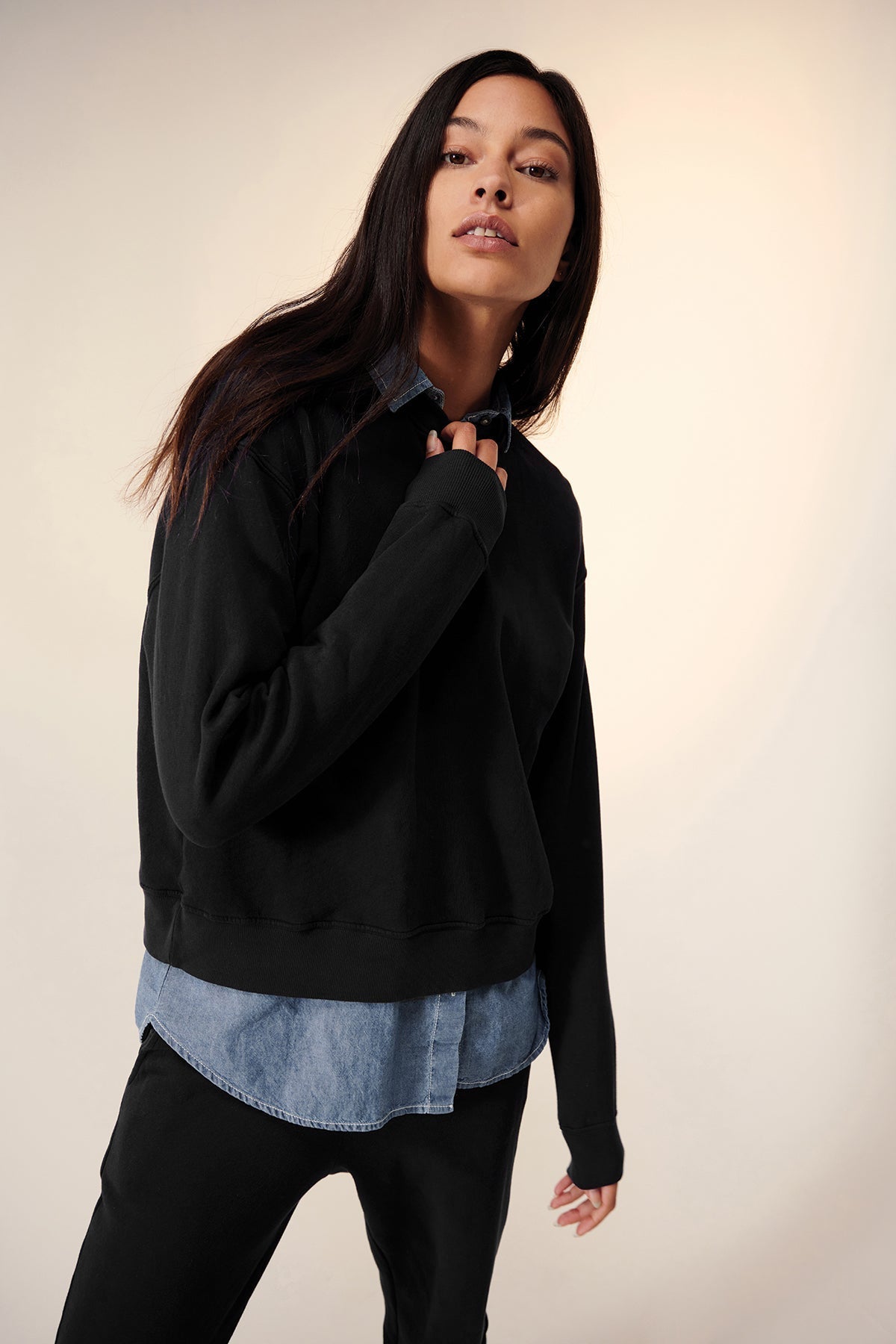 YNEZ SWEATSHIRT - Velvet Staging 2.0-26916409639108