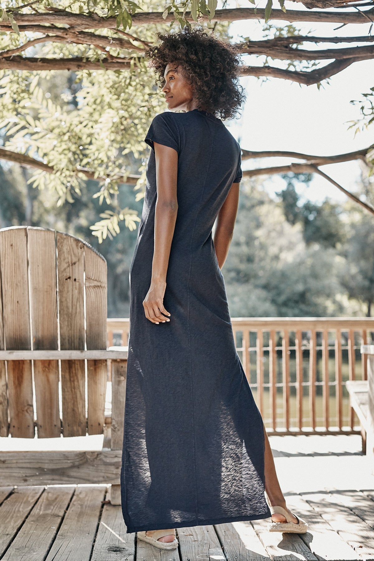 ZIGGY COTTON SLUB MAXI DRESS - Velvet Staging 2.0