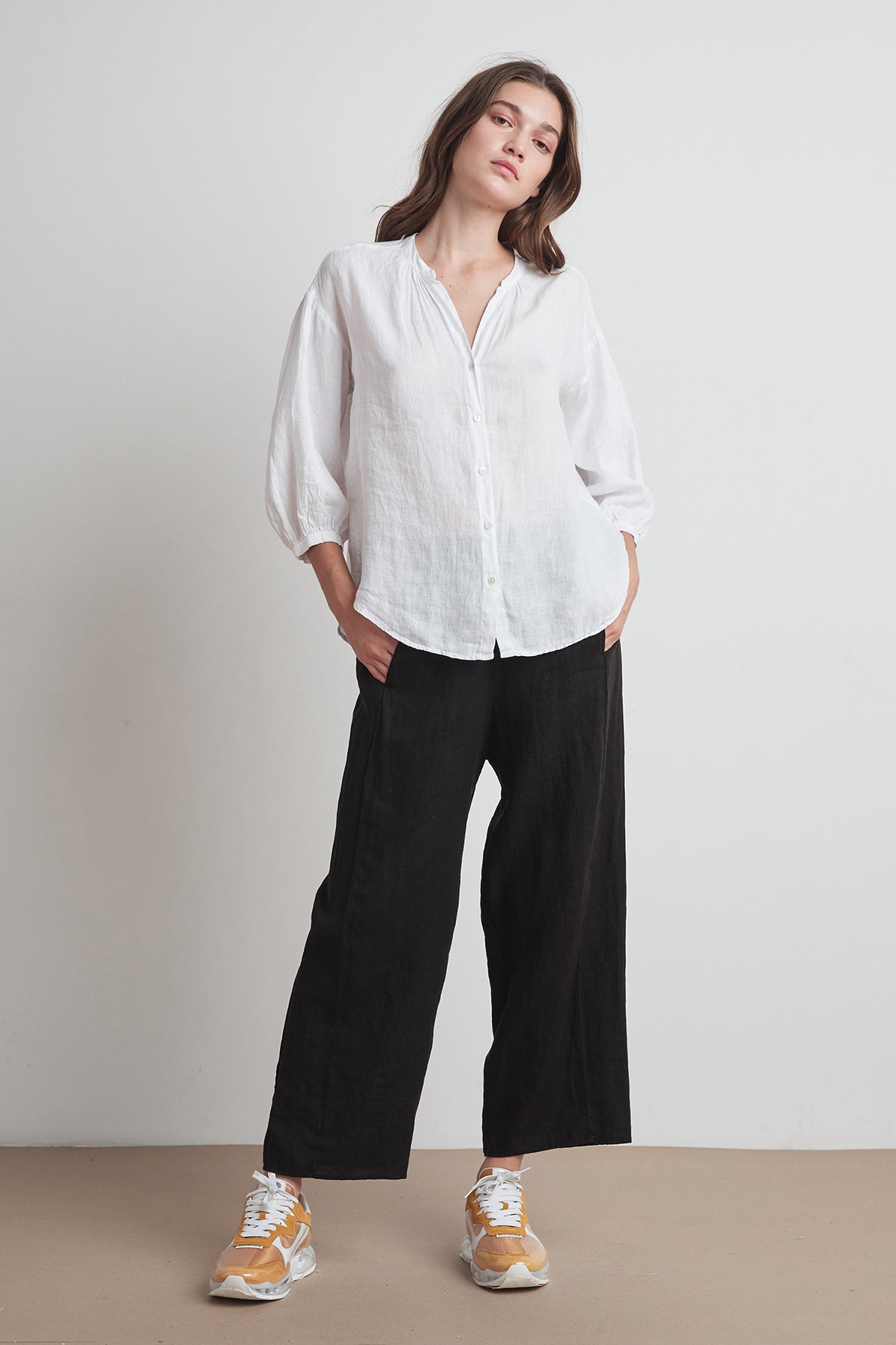 ZOLA WOVEN LINEN PANT - Velvet Staging 2.0