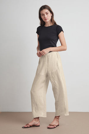 ZOLA WOVEN LINEN PANT - Velvet Staging 2.0