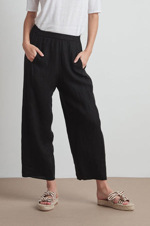 ZOLA WOVEN LINEN PANT - Velvet Staging 2.0
