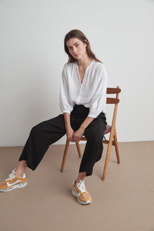 ZOLA WOVEN LINEN PANT - Velvet Staging 2.0