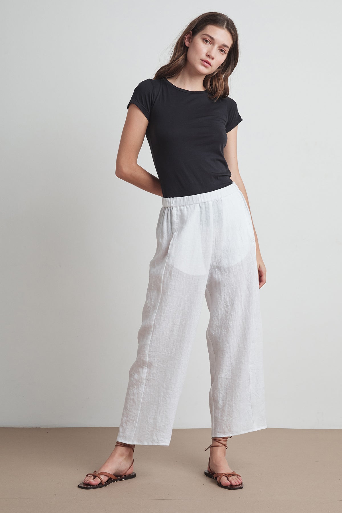 ZOLA WOVEN LINEN PANT - Velvet Staging 2.0-26916408393924