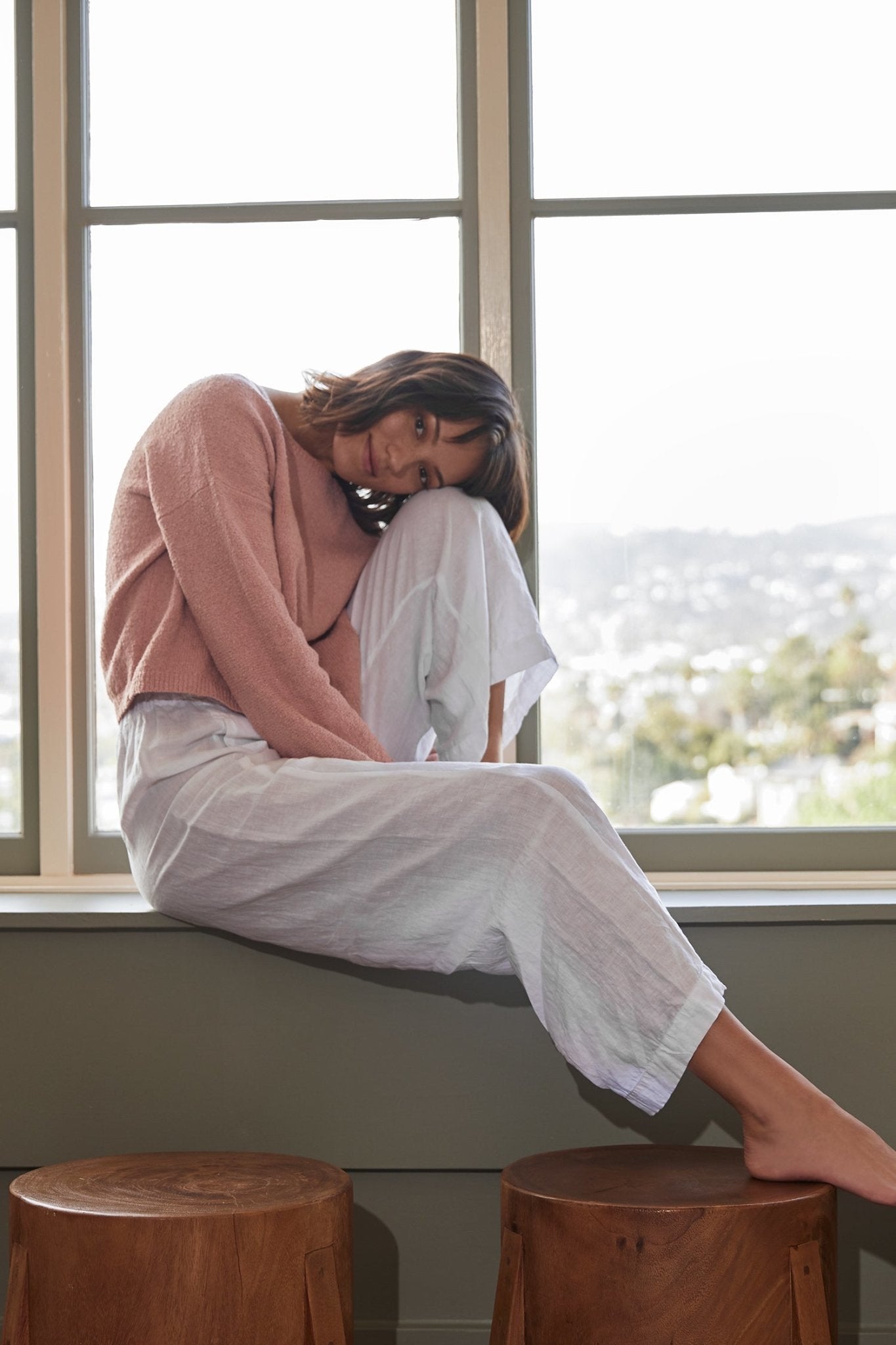 ZOLA WOVEN LINEN PANT - Velvet Staging 2.0