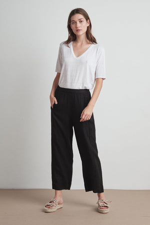 ZOLA WOVEN LINEN PANT - Velvet Staging 2.0